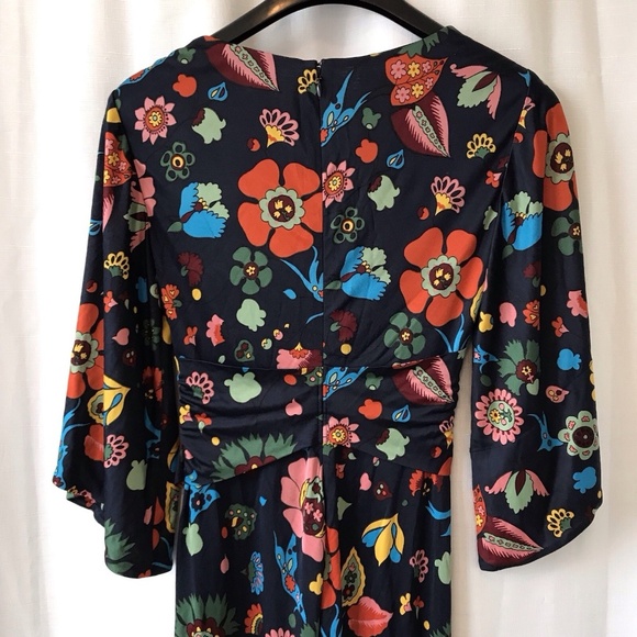 Boden Icons Evelyn Jumpsuit Us Size 2 Blue Floral - Picture 8 of 15